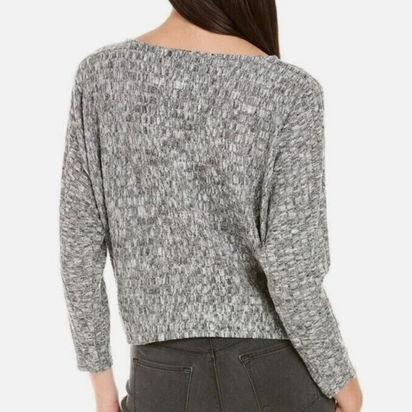 CALME BY JOHNNY WAS Dolman Sleeve Cozy Top in Gray, Size M - NWOT ($138 Retail) - Picture 2 of 2